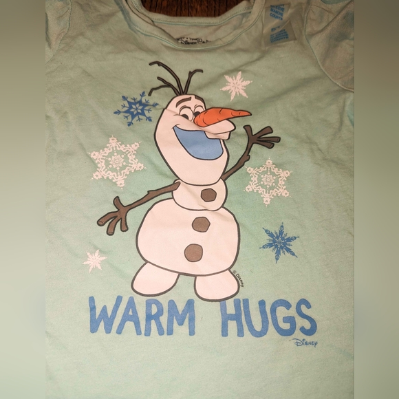 Children's Place Disney Frozen Olaf Kids T-shirt NWT Size 5T - Picture 1 of 4